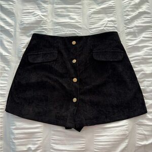 Black Mystique Boutique Skort